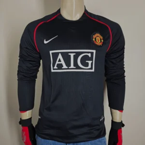 Cristiano Ronaldo Manchester United 07/08 Retro Jersey Black